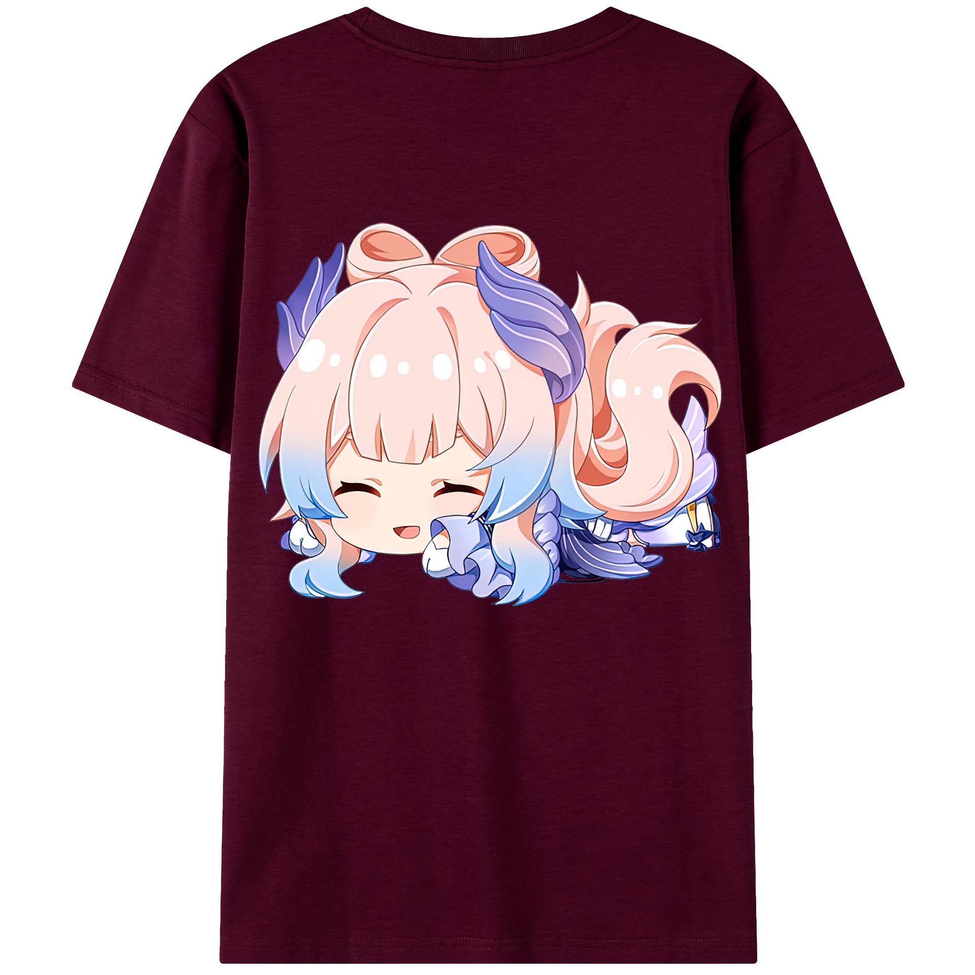 げんし神 珊瑚宮心海 サンゴノミヤ・ココミ genshin Sangonomiya Kokomi レディース半袖Tシャツ(バックプリント)